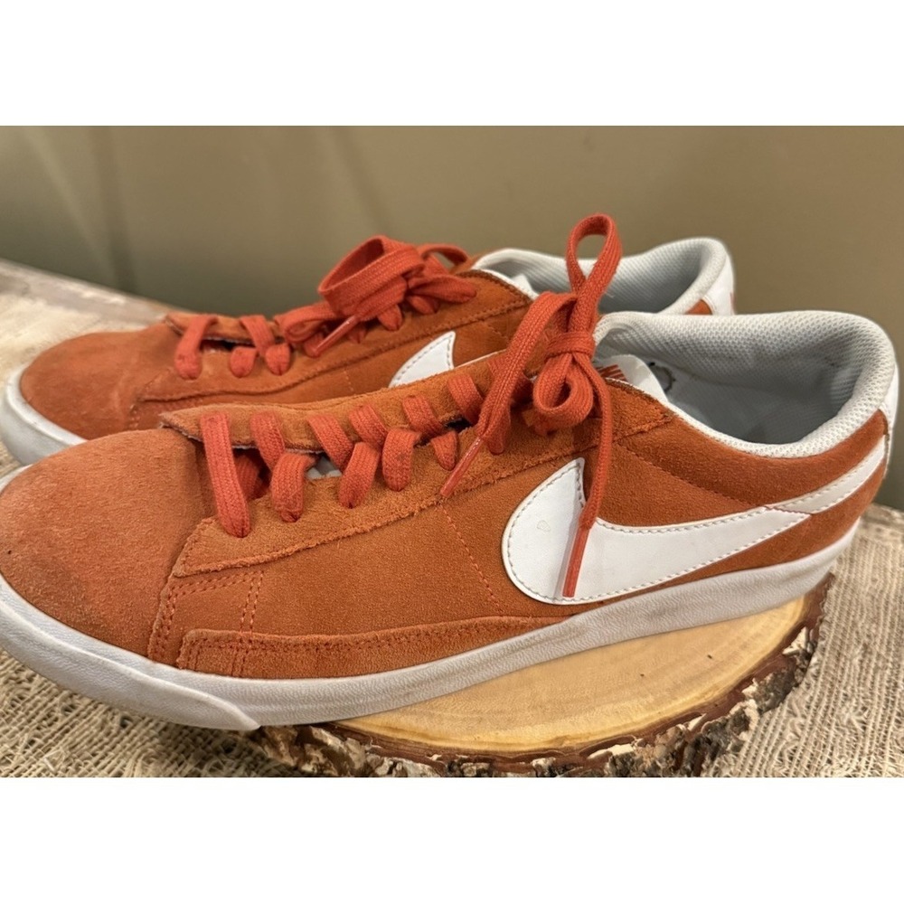 Nike Blazer Low 'Mantra Orange Suede' Casual Sneakers CZ4703-800 Men's‎ 10